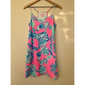 Lilly Pulitzer Pink Barefoot Princess Dusk Dress